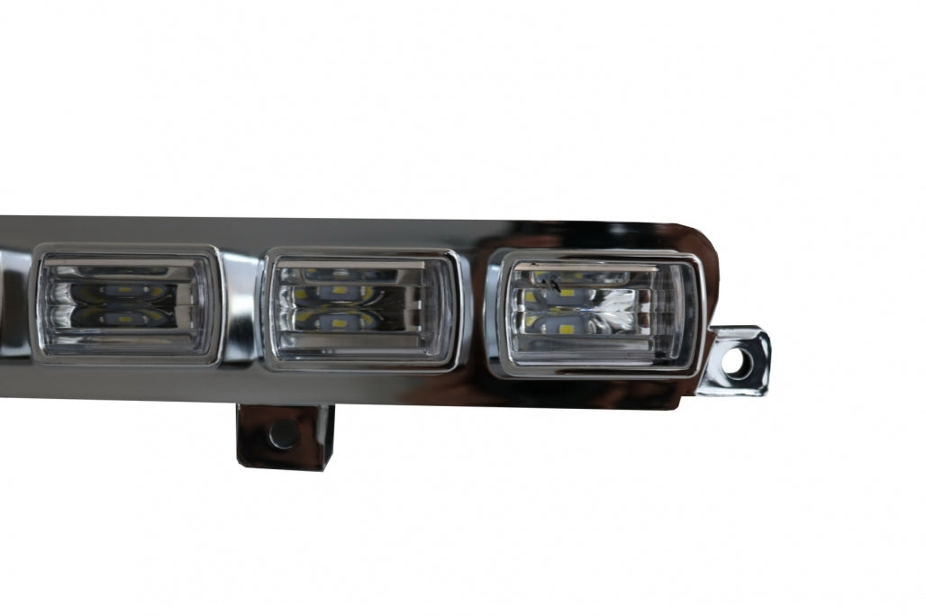 LED DRL Lights for Front Bumper Spoiler Extension for Mercedes G-Class W463 (1989–2017)