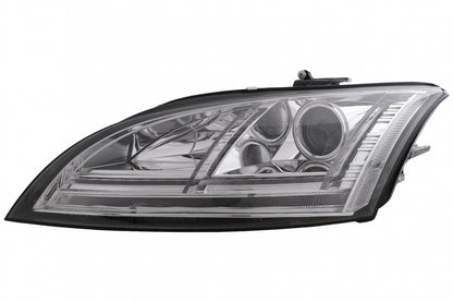 LED DRL Xenon Headlights with Dynamic Sequential Turn Signals for Audi TT 8J (2006–2010) Chrome