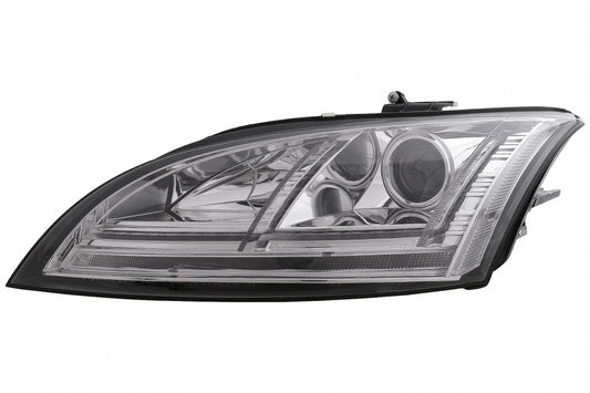LED DRL Xenon Headlights with Dynamic Sequential Turn Signals for Audi TT 8J (2006–2010) Chrome