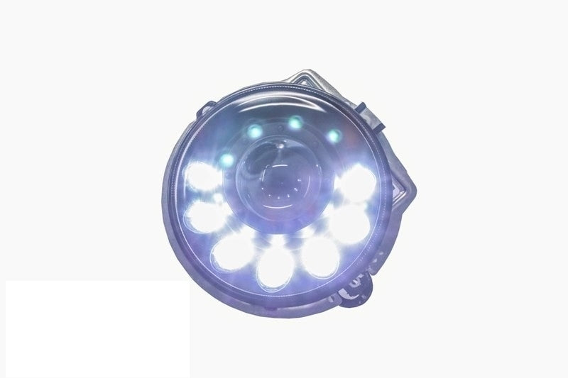 LED Headlights Bi-Xenon Look with DRL Covers for Mercedes G-Class W463 (1989–2012) Black