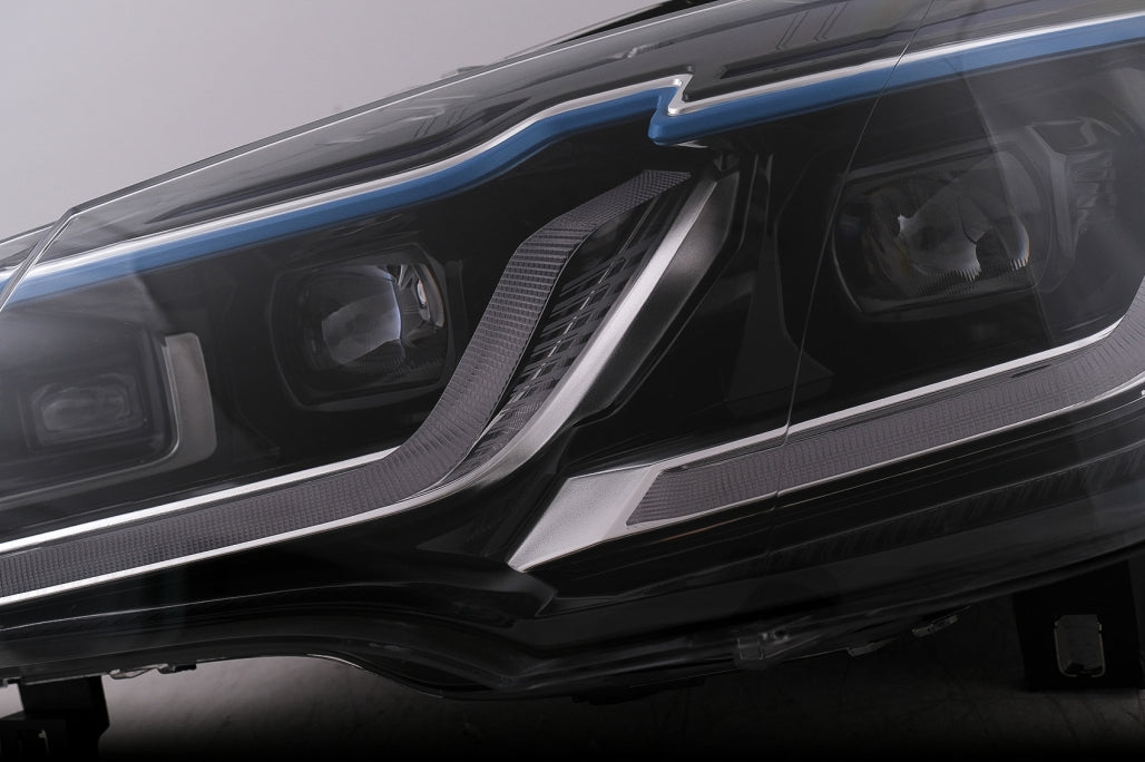 LED Headlights Black Conversion HID to LED for BMW X5 E70 (2007-2014)