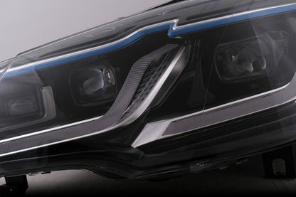 LED Headlights Black Conversion HID to LED for BMW X5 E70 (2007-2014)