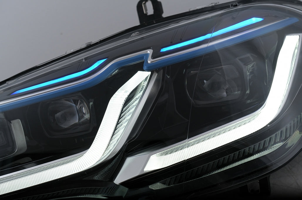 LED Headlights Black Conversion HID to LED for BMW X5 E70 (2007-2014)