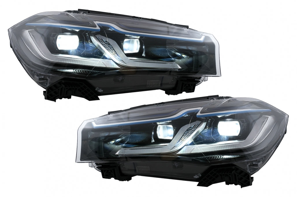 LED Headlights Black Conversion HID to LED for BMW X5 F15 (2013-2018)