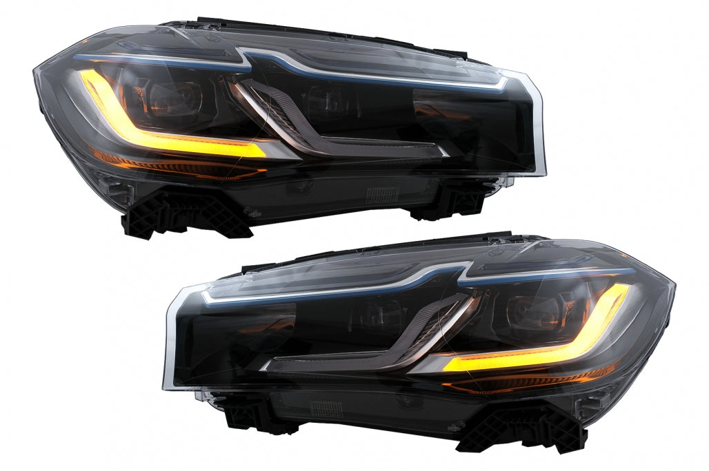 LED Headlights Black Conversion HID to LED for BMW X5 F15 (2013-2018)