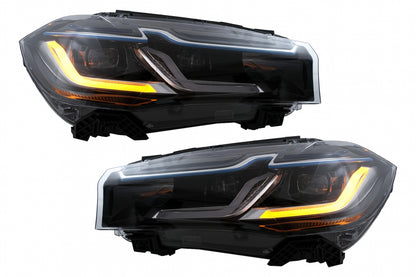 LED Headlights Black Conversion HID to LED for BMW X5 F15 (2013-2018)