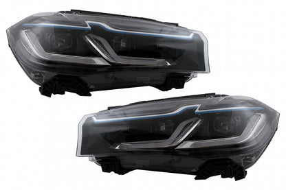 LED Headlights Black Conversion HID to LED for BMW X5 F15 (2013-2018)