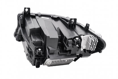 LED Headlights Black for Mercedes Sprinter III W907  W910 (2019–2027) for Halogen LHD