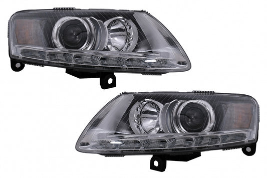 LED Headlights Facelift Design for Audi A6 C6 4F (2008–2011)