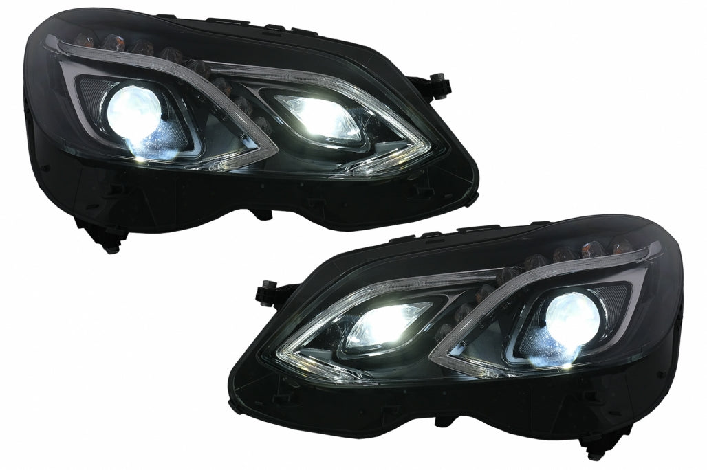 LED Headlights Facelift Design for Mercedes E-Class W212 (2009–2012)