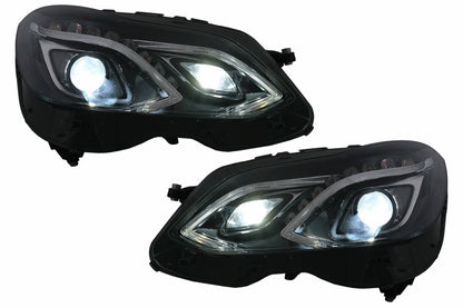 LED Headlights Facelift Design for Mercedes E-Class W212 (2009–2012)