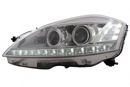 LED Headlights Facelift Look LHD for Mercedes S-Class W221 (2005–2009)