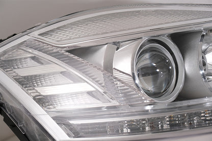 LED Headlights Facelift Look with Sequential Dynamic Turning Lights for Mercedes S-Class W221 (2005–2009) LHD