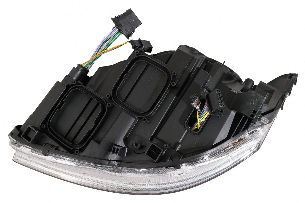 LED Headlights Facelift Look with Sequential Dynamic Turning Lights for Mercedes S-Class W221 (2005–2009) LHD