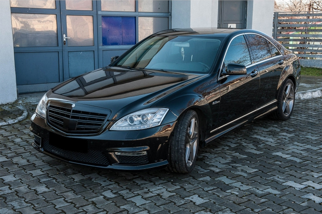 LED Headlights Facelift Look with Sequential Dynamic Turning Lights for Mercedes S-Class W221 (2005–2009) LHD