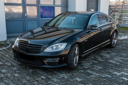 LED Headlights Facelift Look with Sequential Dynamic Turning Lights for Mercedes S-Class W221 (2005–2009) LHD