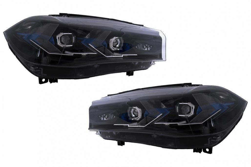 LED Headlights G05 Design Black for BMW X5 F15 (2013-2018)