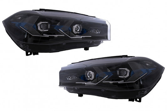 LED Headlights G05 Design Black for BMW X5 F15 (2013-2018)