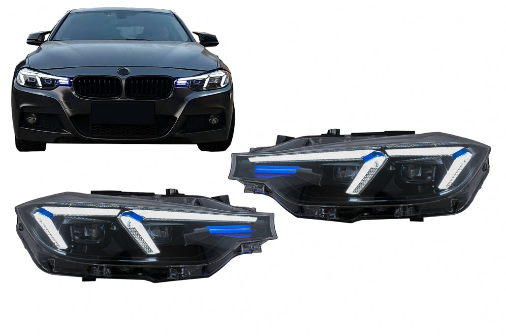 LED Headlights Upgrade to G20 2024 Design for BMW 3 Series F30 F31 (2011–2019) LHD