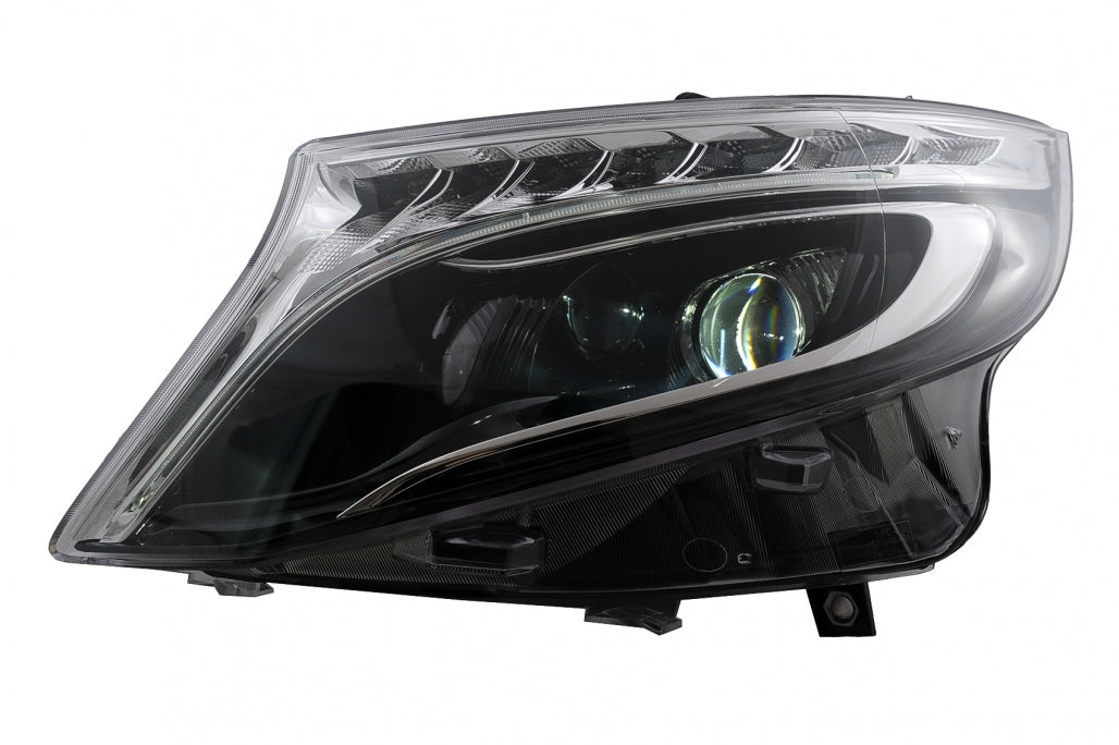 LED Headlights for Mercedes V-Class W447 Vito (2014–2017) Halogen LHD