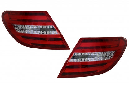 LED Taillights Facelift Design for Mercedes C-Class W204 Sedan (2007–2012)