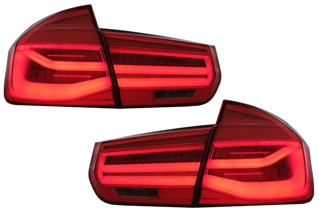 LED Taillights LCI Conversion Red Clear for BMW 3 Series F30 F35 F80 (2011–2019)