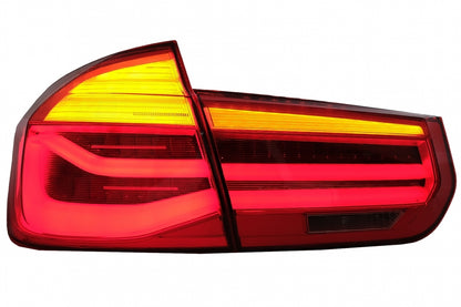 LED Taillights LCI Conversion Red Clear for BMW 3 Series F30 F35 F80 (2011–2019)