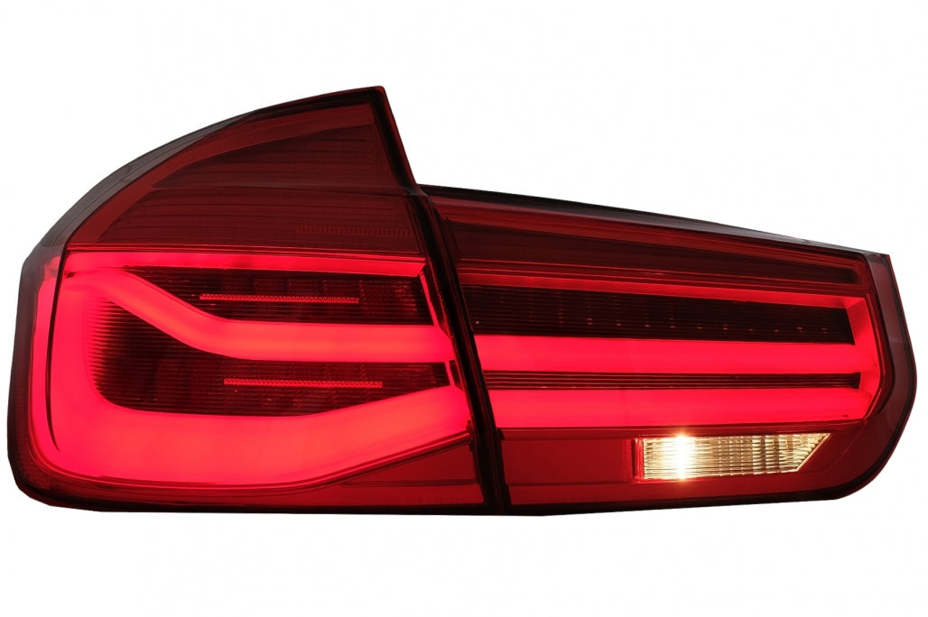 LED Taillights LCI Conversion Red Clear for BMW 3 Series F30 F35 F80 (2011–2019)
