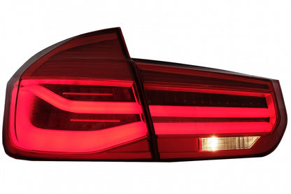 LED Taillights LCI Conversion Red Clear for BMW 3 Series F30 F35 F80 (2011–2019)