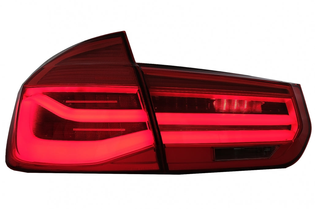 LED Taillights LCI Conversion Red Clear for BMW 3 Series F30 F35 F80 (2011–2019)