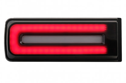 LED Taillights Light Bar 2018 Facelift Design Dynamic Sequential Black for Mercedes G-Class W463 (2008–2017)
