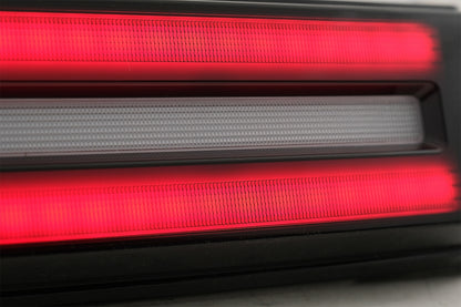 LED Taillights Light Bar 2018 Facelift Design Dynamic Sequential Black for Mercedes G-Class W463 (2008–2017)