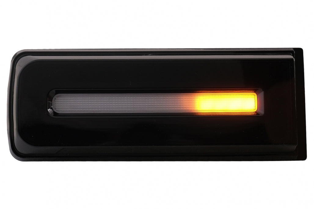 LED Taillights Light Bar 2018 Facelift Design Dynamic Sequential Black for Mercedes G-Class W463 (2008–2017)