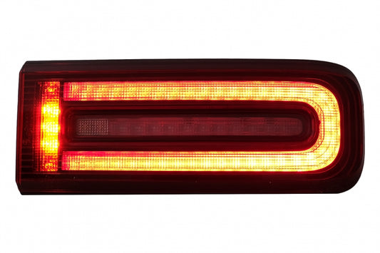 LED Taillights Light Bar Red Smoke Dynamic Sequential Design for Mercedes G-Class W463 Facelift (2018–2022)