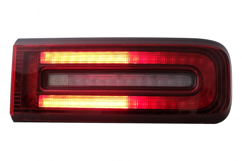 LED Taillights Light Bar Red Smoke Dynamic Sequential Design for Mercedes G-Class W463 Facelift (2018–2022)
