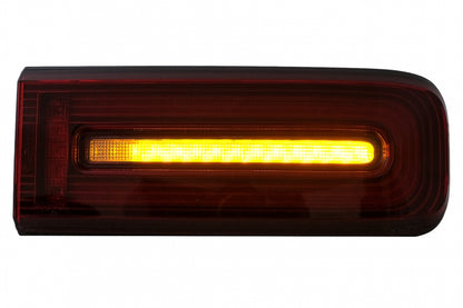 LED Taillights Light Bar Red Smoke Dynamic Sequential Design for Mercedes G-Class W463 Facelift (2018–2022)