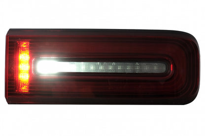 LED Taillights Light Bar Red Smoke Dynamic Sequential Design for Mercedes G-Class W463 Facelift (2018–2022)