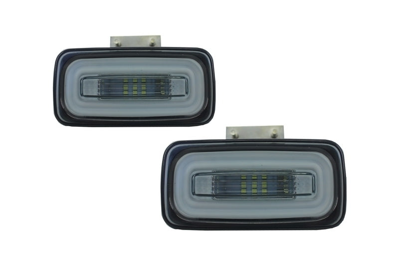 LED Taillights Light Bar Smoke Design with Rear Bumper Fog Lamp for Mercedes G-Class W463 (1989–2015)