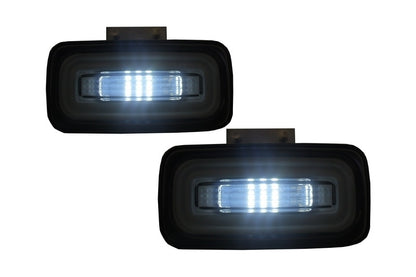 LED Taillights Light Bar Smoke Design with Rear Bumper Fog Lamp for Mercedes G-Class W463 (1989–2015)