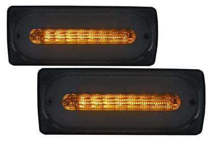 LED Taillights Light Bar Smoke with Door Moldings for Mercedes G-Class W463 (1989–2015)
