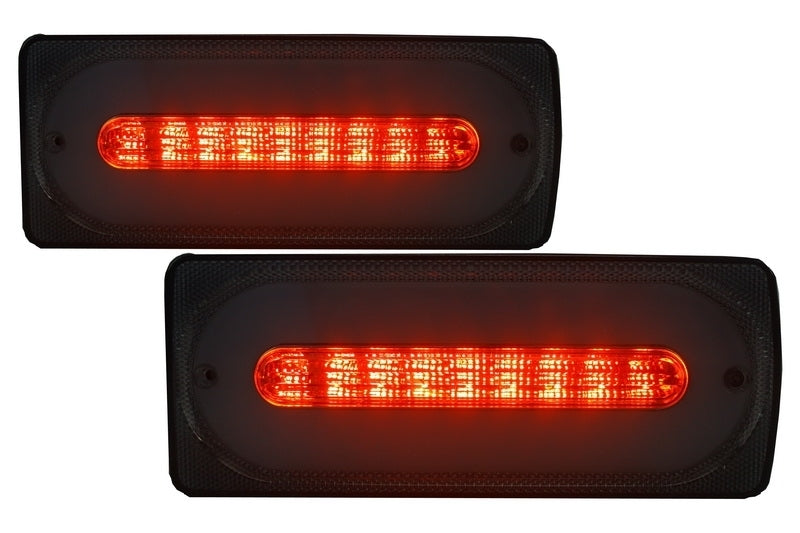 LED Taillights Light Bar Smoke with Door Moldings for Mercedes G-Class W463 (1989–2015)