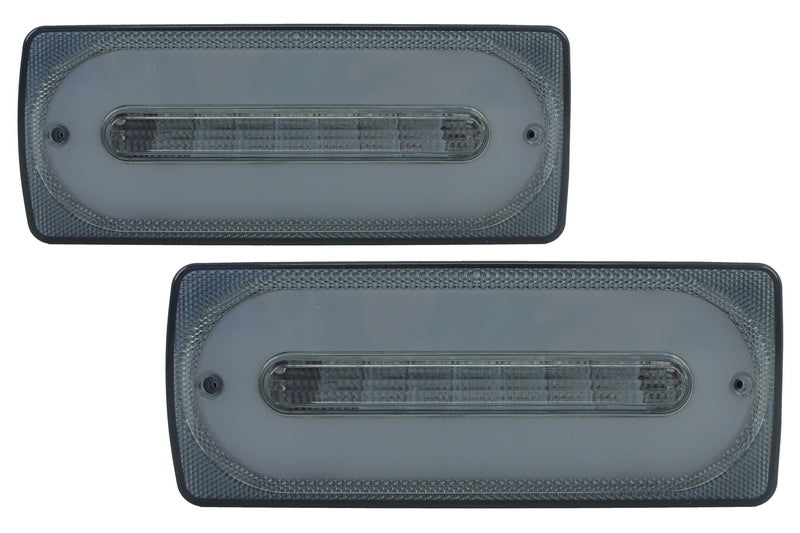LED Taillights Light Bar Smoke with Door Moldings for Mercedes G-Class W463 (1989–2015)