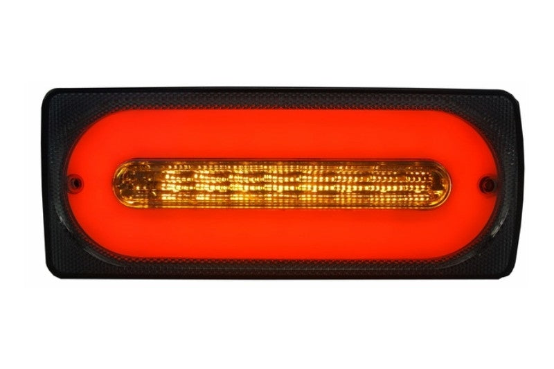 LED Taillights Light Bar for Mercedes G-Class W463 (1989–2015) Smoke Dynamic Sequential