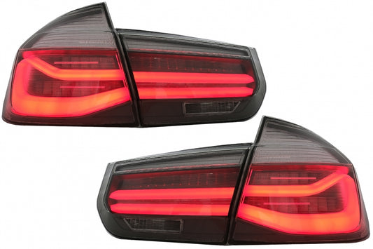 LED Taillights M Look Black Line for BMW 3 Series F30 F35 F80 (2011–2019)