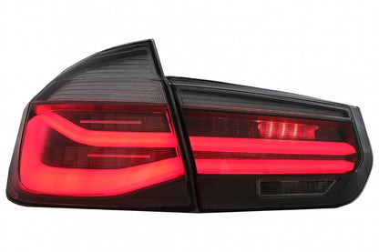 LED Taillights M Look Black Line for BMW 3 Series F30 F35 F80 (2011–2019)