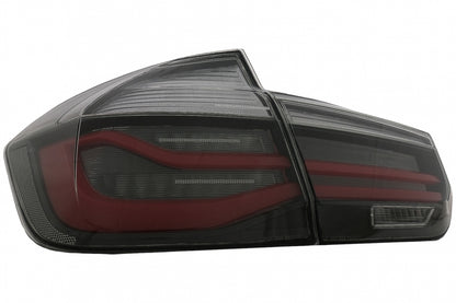 LED Taillights M Look Black Line for BMW 3 Series F30 F35 F80 (2011–2019)