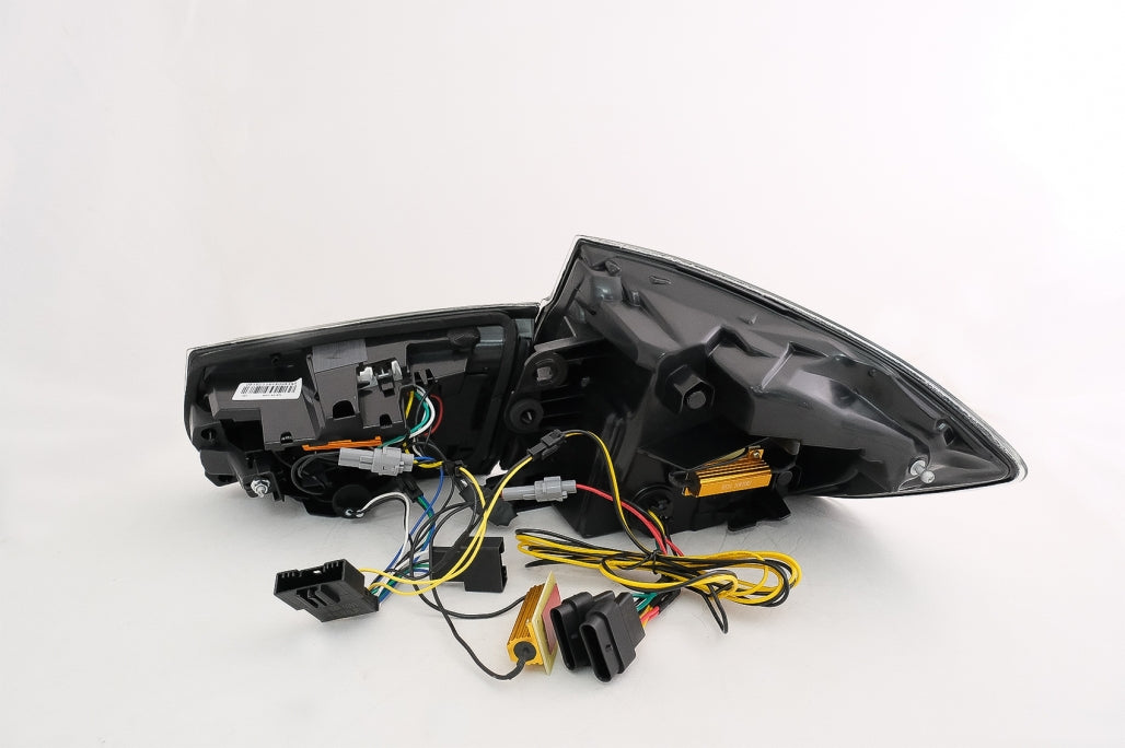 LED Taillights M Look Black Line for BMW 3 Series F30 F35 F80 (2011–2019)