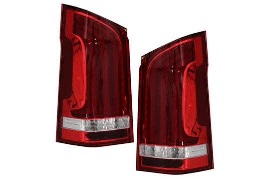 LED Taillights for Mercedes V-Class W447 (2014–2019) Single Rear Door Halogen Upgrade