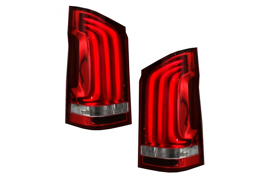 LED Taillights for Mercedes V-Class W447 (2014–2019) Single Rear Door Halogen Upgrade