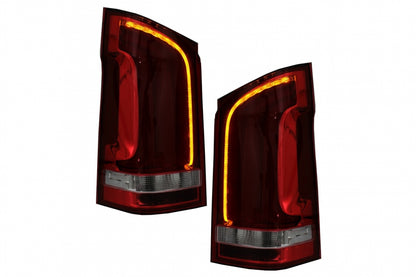 LED Taillights for Mercedes V-Class W447 (2014–2019) Single Rear Door Halogen Upgrade